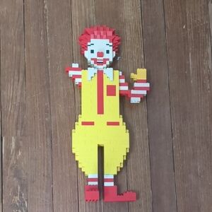 Vibrant Clown Building Block Set